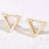 Trendy Triangle Stud Earrings