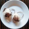 Leopard Pom Pom Hoop Earrings - Image 10