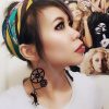 Steampunk Black Cat Earrings - Image 2